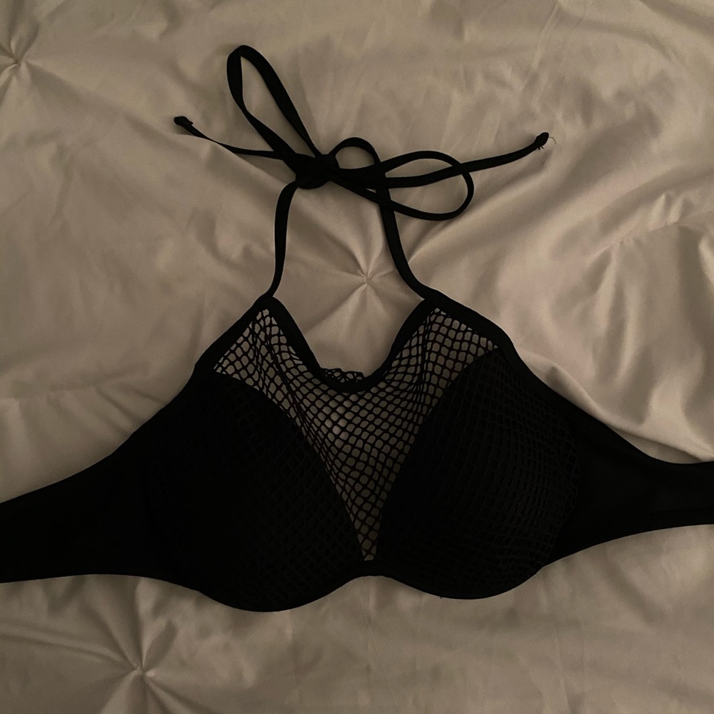 TARGET High Neck Push-Up Black Bikini Top
